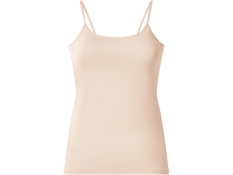Canotta basic beige da donna