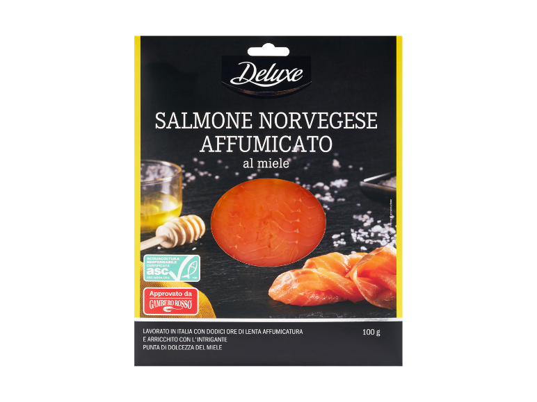Salmone affumicato norvegese
