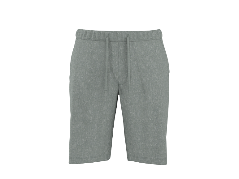 Pantaloncini grigi da uomo con coulisse