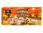 Kit macaron Halloween 'fai da te' con mummie alla vaniglia, 105g.