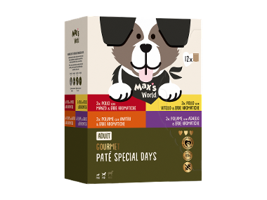 MAX'S WORLD Paté per cani adulti