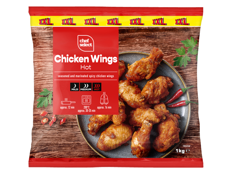 Alette di pollo marinate XXL Chef Select in offerta da Lidl