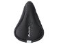 Coprisella da bici nero con memory foam per un comfort extra.