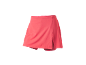 Gonna-pantaloncino rosa da donna per tennis o golf.