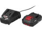 Caricabatterie e batteria 20V 2.0Ah per utensili elettrici