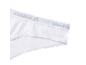 Slip bianchi con elastico in vita con logo.