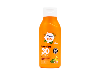 Latte solare SPF30 Cien Sun in offerta da Lidl
