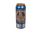 Lattina di birra Wheat Pale Ale con illustrazione di un uomo barbuto in stile steampunk.