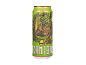 Lattina di birra IPA Radler con illustrazione steampunk e testo 'STEAM-BREW'.