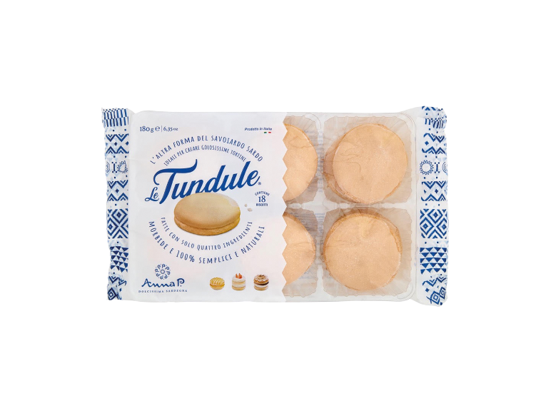 Biscotti Anna P. Le Tundule e confezione