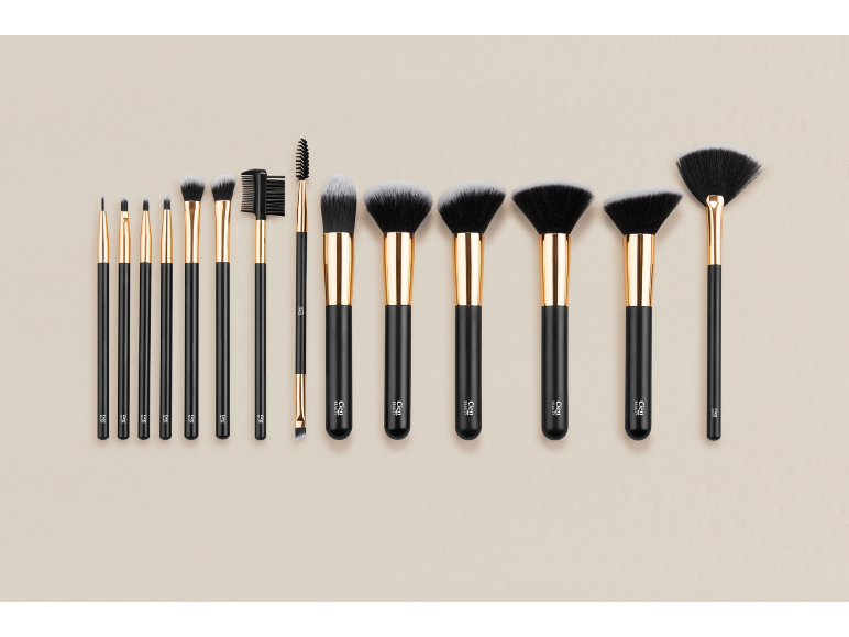 Set pennelli per il trucco, 14 pezzi