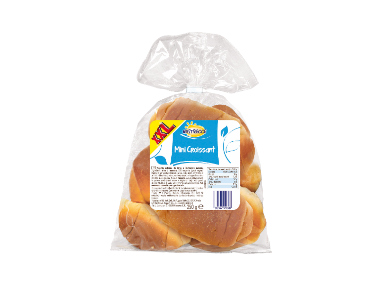 Mini croissant XXL Nastrecce in offerta da Lidl