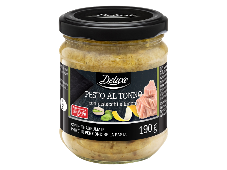Pesto al tonno con pistacchi e limone