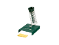 Supporto verde per saldatore con spugna.