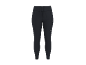 Leggings sportivi neri con tasche e coulisse in vita.