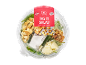 Insalata pronta con noci, crostini e formaggio, con forchetta inclusa, 140 g.