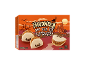 Kit bao bun di Halloween con pollo allo zenzero e soia e verdure, 500g, congelato.