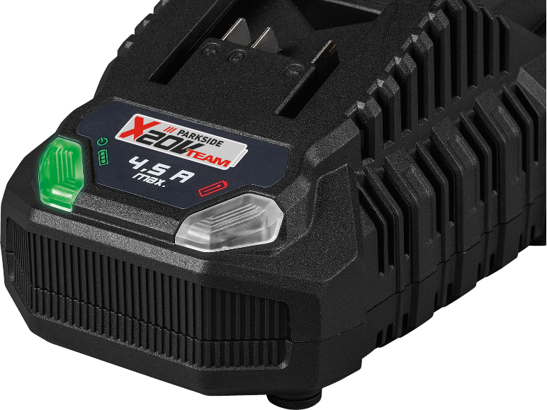 Batteria per utensili 20V, 4.5A con indicatore di carica e logo X20V Team