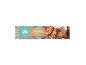 Biscotti al cioccolato con ripieno al gusto di vaniglia, con logo 'Food Festival Presents'.