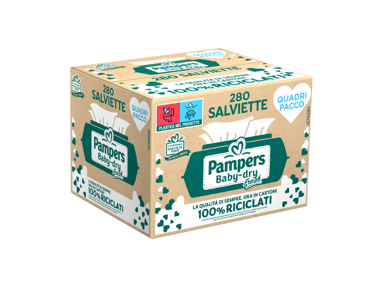 Salviettine Baby-dry Fresh