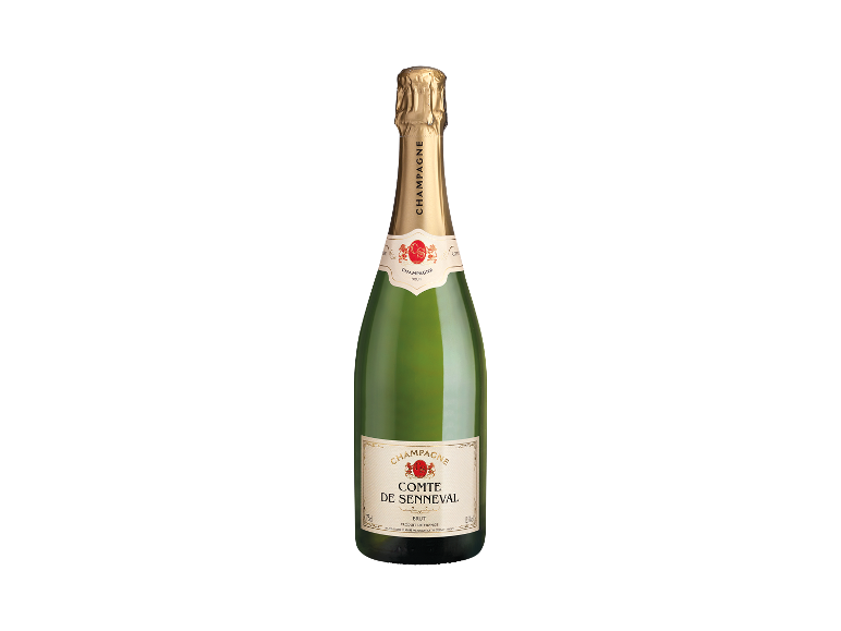 Bottiglia di champagne brut Comte de Senneval