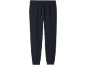 Pantaloni della tuta blu navy con elastico in vita e coulisse.
