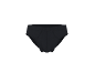 Slip da uomo in cotone nero, con elastico in vita.