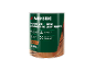 Olio protettivo per legno da 0,75 L per uso interno ed esterno, con copertura di 11 m² per mano.