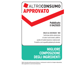 Sigillo: Approvato, pubblicato 04/2025. Migliore composizione degli ingredienti.