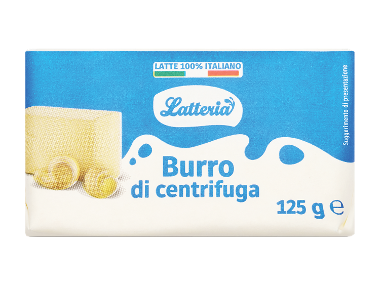 LATTERIA Burro di centrifuga