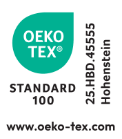 STANDARD 100 by OEKO-TEX® 25.HBD.45555 Hohenstein