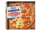 Pizza stile americano pepperoni-salami con formaggio, peperoni e salame affumicato, 440g.
