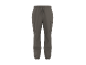 Pantaloni cargo sportivi grigi con coulisse in vita e tasche laterali.