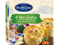 Confezione da 4 mini-gratin di carote, zucchine e broccoli, surgelati, 480 g.