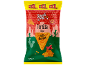 Grande sacchetto di tortilla chips al peperoncino, con tema deserto e cactus.
