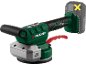 Vibratore per piastrelle a batteria con manico e batteria rimovibile da 2.0Ah