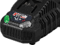 Batteria per utensili 20V, 4.5A con indicatore di carica e logo X20V Team