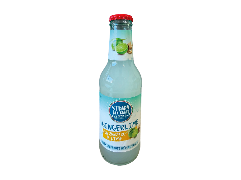 Strada del Gusto Gingerlime con zenzero e lime, senza coloranti né conservanti.