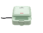 Mini macchina per waffle verde chiaro con spia rossa