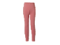 Leggings rosa tinta unita per bambini