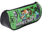 Astuccio verde con personaggi di videogiochi pixelati e il logo del gioco.
