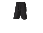Pantaloncini neri da uomo con coulisse in vita.