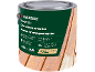 Barattolo di olio trasparente da 2,5 L per legno, uso interno ed esterno, con effetto impermeabilizzante.