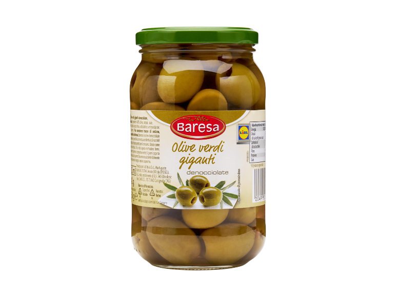 Olive verdi giganti Baresa in offerta da Lidl