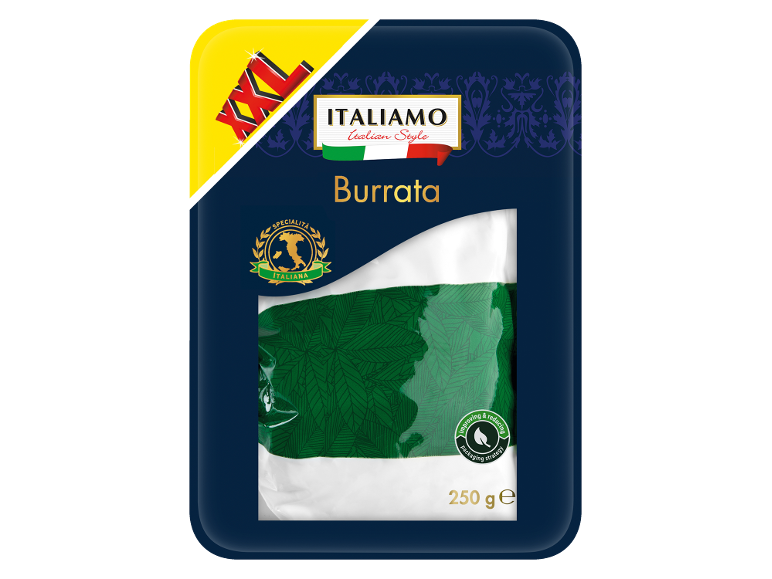 Burrata XXL Italiamo in offerta da Lidl