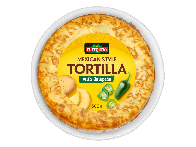 Tortilla stile messicano con jalapeño, 500g