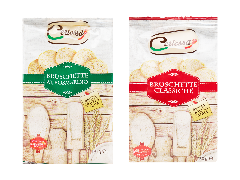 Bruschette Certossa in offerta da Lidl