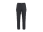 Pantaloni da donna grigio scuro con tasche e bottone.