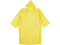 Poncho antipioggia usa e getta giallo con cappuccio