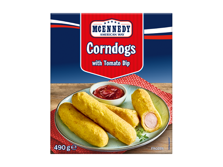 Corndogs McEnnedy con salsa al pomodoro, 490g